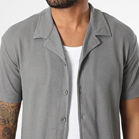 Classic Series - 430 Charcoal grijs shirt en broek met korte mouwen