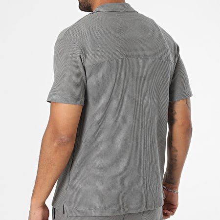 Classic Series - 430 Charcoal grijs shirt en broek met korte mouwen