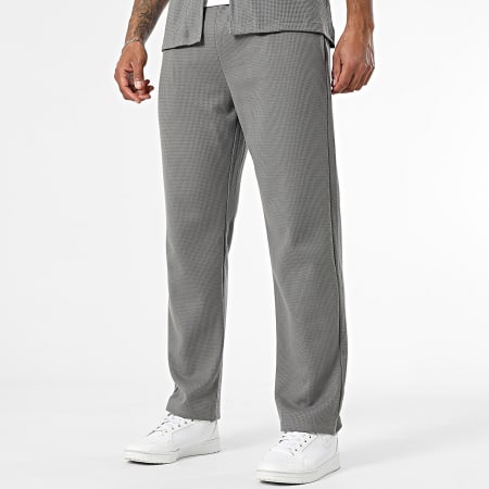 Classic Series - 430 Charcoal grijs shirt en broek met korte mouwen