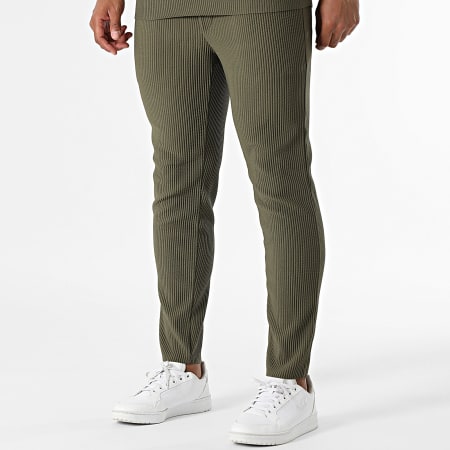 Frilivin - Ensemble Tee Shirt Et Pantalon 149 Vert Kaki