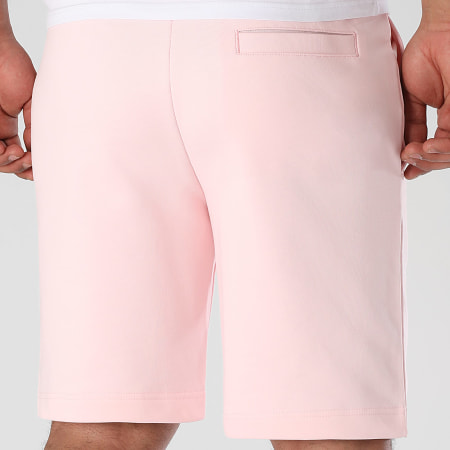 Lacoste - Short Jogging Logo Brodé Crocodile Rose