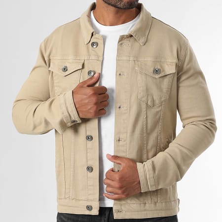 LBO - Chaqueta Vaquera Slim 3870 Beige