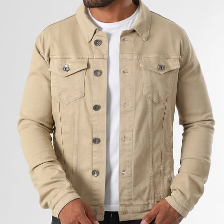 LBO - Chaqueta Vaquera Slim 3870 Beige