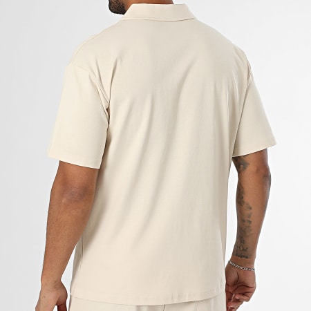 MTX - Ensemble Polo Manches Courtes Et Short Jogging 095 Beige