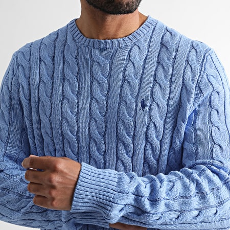 POLO RALPH LAUREN ライトブルー ニット M Polo Ralph Lauren - Original Player Light Blue Sweater - Ryses