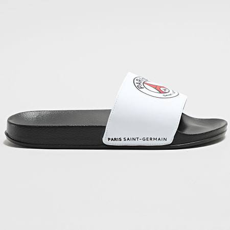 PSG - Claquettes 962870 Blanc Noir