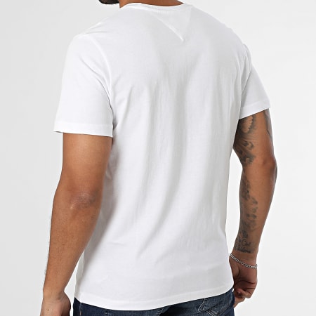 Tommy Jeans - Tee Shirt Slim Jersey 9598 Blanc