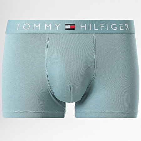Tommy Hilfiger - Lot De 3 Boxers 3521 Bleu Marine Bleu Clair Gris Anthracite