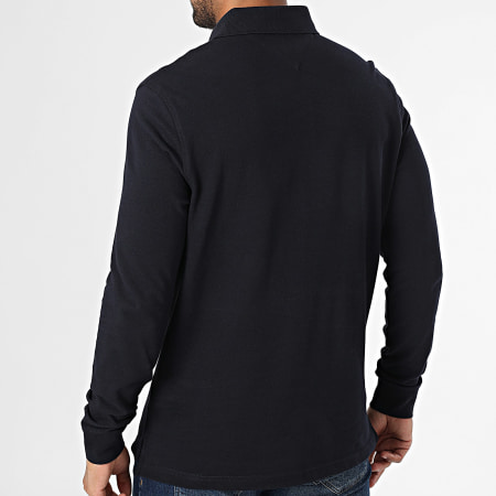 Tommy Hilfiger - Polo Manches Longues 1985 0183 Bleu Marine