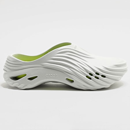 Crocs - Claquettes Echo Wave Gris Clair