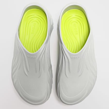 Crocs - Claquettes Echo Wave Gris Clair