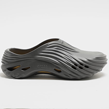 Crocs - Claquettes Echo Wave Gris Anthracite