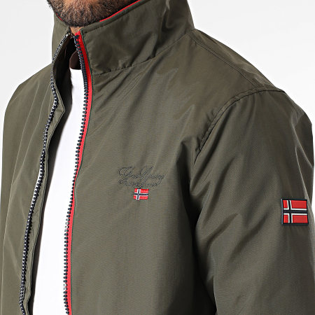 Geographical Norway - Veste Zippée 602 Vert Kaki