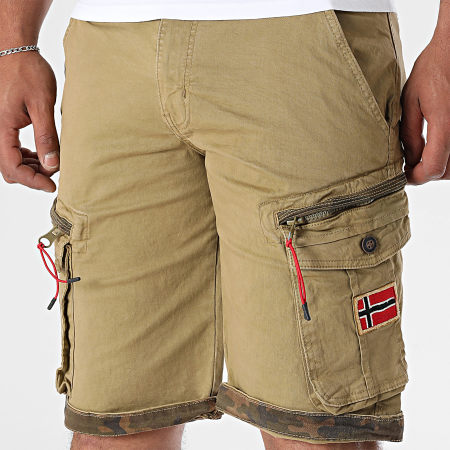 Geographical Norway - Short Cargo 317 Verde Caqui Claro