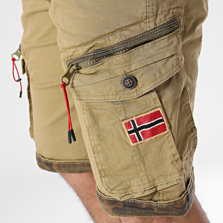 Geographical Norway - Short Cargo 317 Verde Caqui Claro