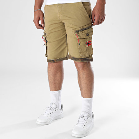 Geographical Norway - Short Cargo 317 Verde Caqui Claro