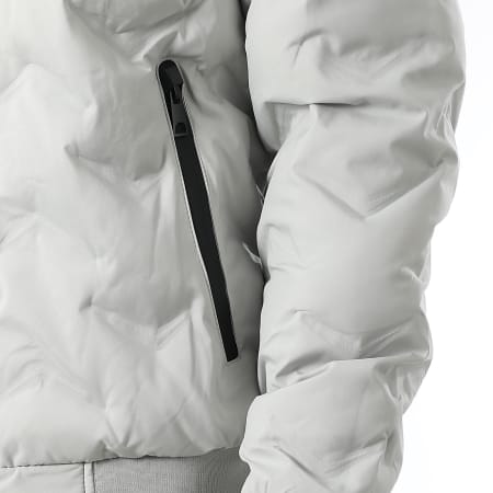 Kymaxx - Veste Bomber Gris Clair