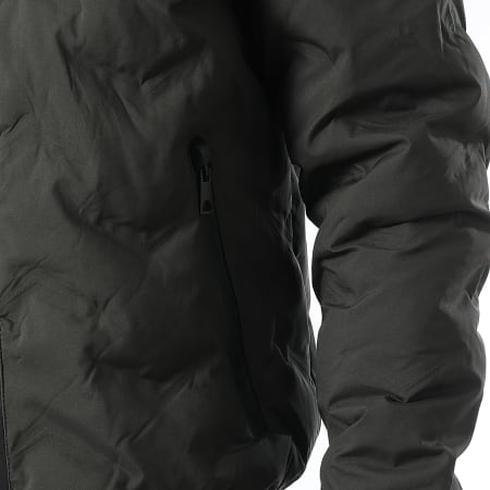 Kymaxx - Veste Bomber Vert Kaki Foncé