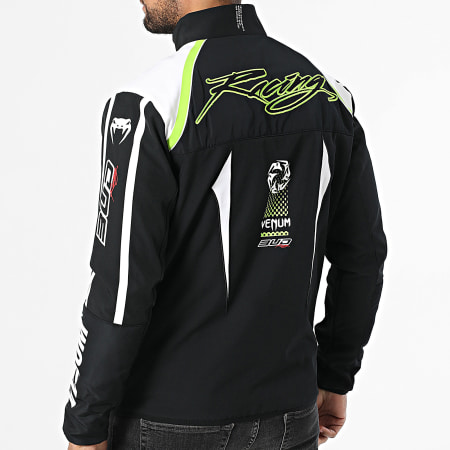 Venum - Chaqueta Con Cremallera Venum x Bud 05771 Negro Blanco Verde Claro