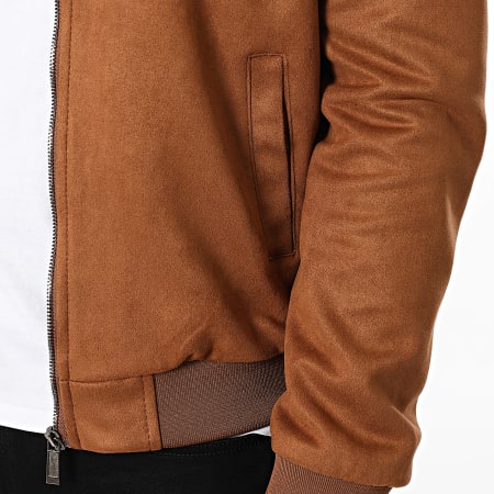 Armita - Veste Bomber Suédine 520 Camel