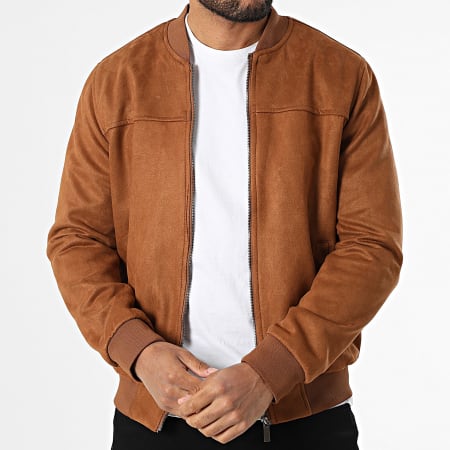 Armita - Veste Bomber Suédine 520 Camel