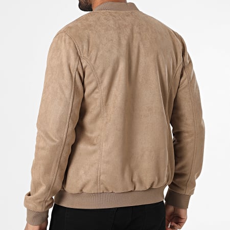 Armita - Veste Bomber Suédine 520 Beige