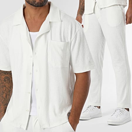 Classic Series - Shirt en broek met korte mouwen 309 licht beige