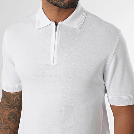 Classic Series - Polo Manches Courtes Maille 565 Blanc