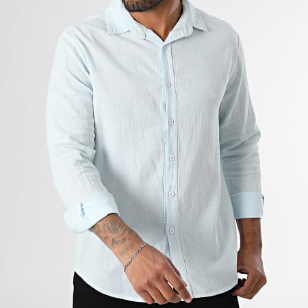 KZR - Chemise Manches Longues 052 Bleu Clair