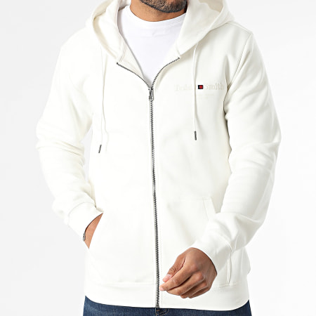 Teddy Smith - Giclass Jim Hooded Zip Sweat 10917009D White