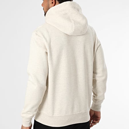 Tommy Hilfiger - Sweat Capuche Tommy Logo 1599 Beige Chiné