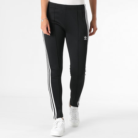 Adidas Originals - Pantalon Jogging A Bandes Femme SST IK6600 Noir