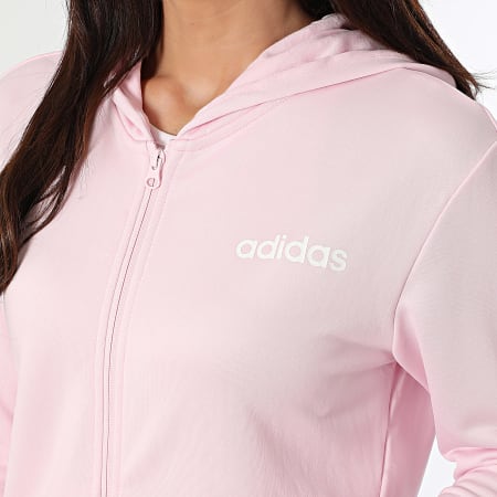 Adidas Sportswear - Ensemble De Survetement Femme Linear JD2702 Rose Noir