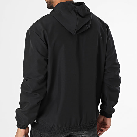 Adidas Sportswear - Veste Capuche Zippée A Bandes Tiro Essential JC5435 Noir