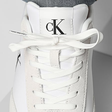 Calvin Klein - Retro Runner Lace Up NY-Su 1325 Helder Wit Zwart Sneakers