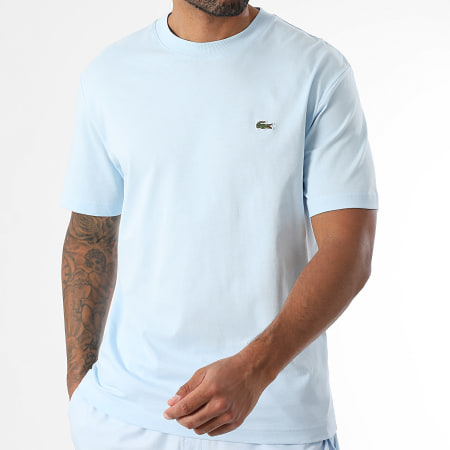 Jogging Lacoste Coton Ensemble Lacoste Bleu Clair Jogging Lacoste
