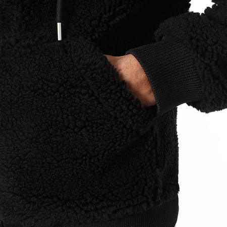 LBO - Sherpa 2044 Hooded Zip Jacket Zwart