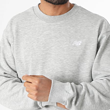 New Balance - Sweat Crewneck MT41507 Gris Chiné