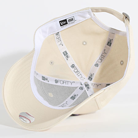 New Era - Casquette Femme Beaded 9Forty NY Yankees 60667492 Beige Floral