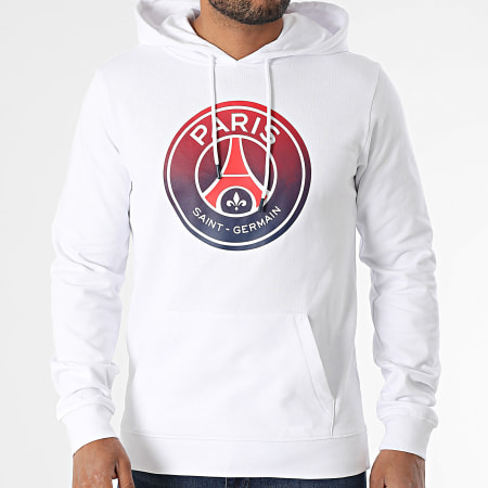 psg white hoodie