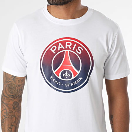 PSG - Tee Shirt Big Logo Paris Saint Germain P24276C Blanc