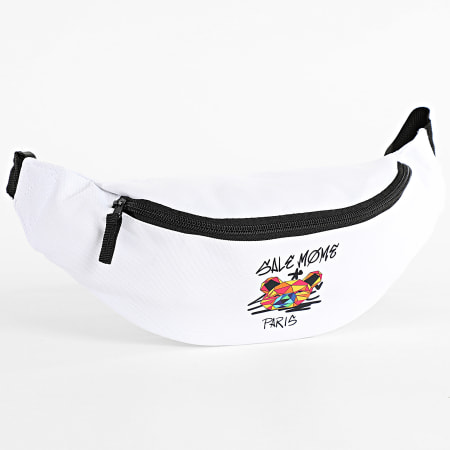 Sale Môme Paris - Sacoche Banane Geomedrips Nounours Blanc