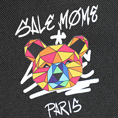 Sale Môme Paris - Sacoche Banane Geomedrips Nounours Noir
