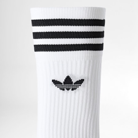 Adidas Originals - Set van 10 paar 3 Stripes Crew Sokken JZ0587 Wit