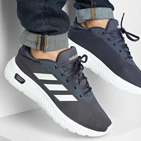 Adidas Sportswear - Baskets Cloudfoam Comfy IH6130 Shadow Navy Footwear White