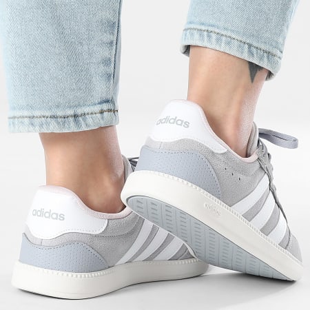 Adidas Sportswear - Baskets Femme Breaknet Sleek IH5465 Halo Silver Footwear White Grey Two