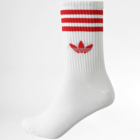 Adidas Originals - 3 paar sokken JV7408 Wit Blauw Marine