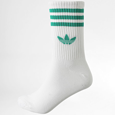 Adidas Originals - 3 paar sokken JV7408 Wit Blauw Marine