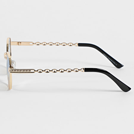 Frilivin - Lunettes De Soleil 811 Bleu Orange Doré