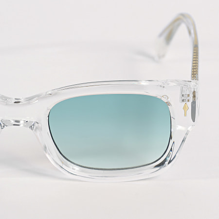 Frilivin - 168 Occhiali da sole trasparenti verdi